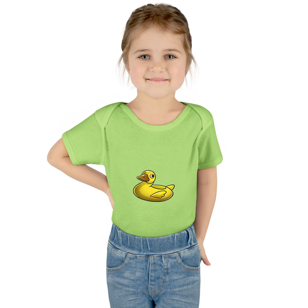 Duck - Infant Baby Rib Bodysuit