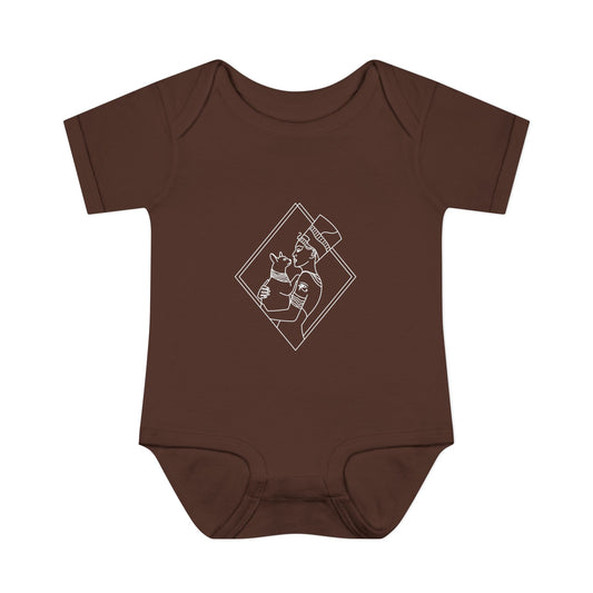 Cat Lady - Egyptian Queen - wht - Infant Baby Rib Bodysuit