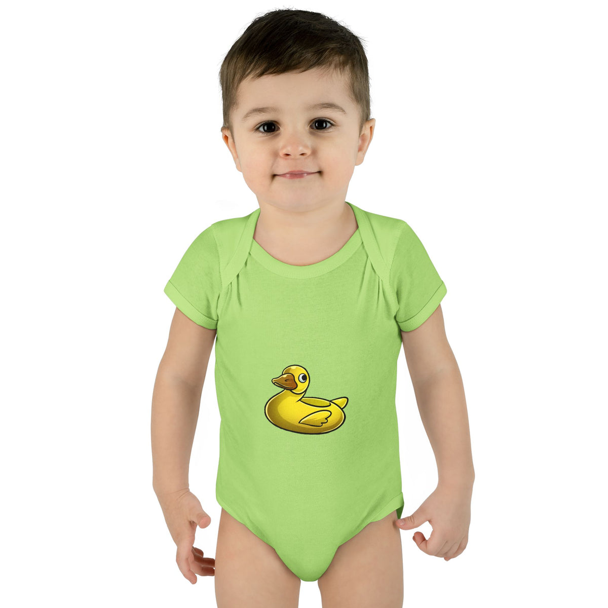 Duck - Infant Baby Rib Bodysuit