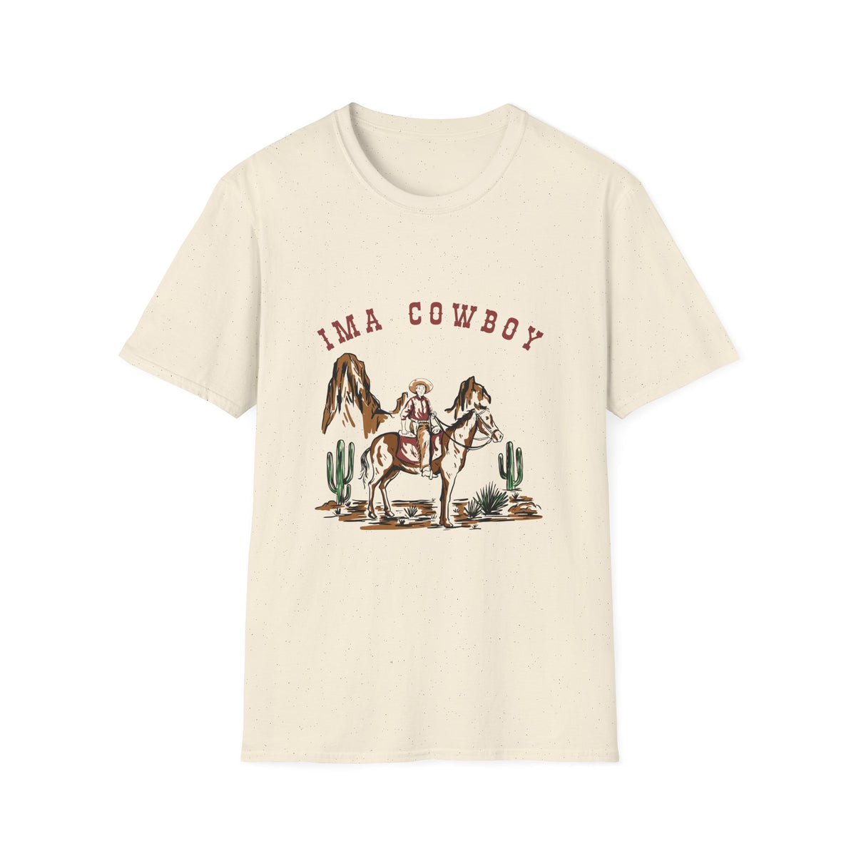 Cowboy - Unisex Softstyle T-Shirt