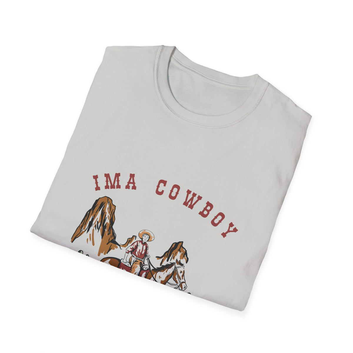 Cowboy - Unisex Softstyle T-Shirt