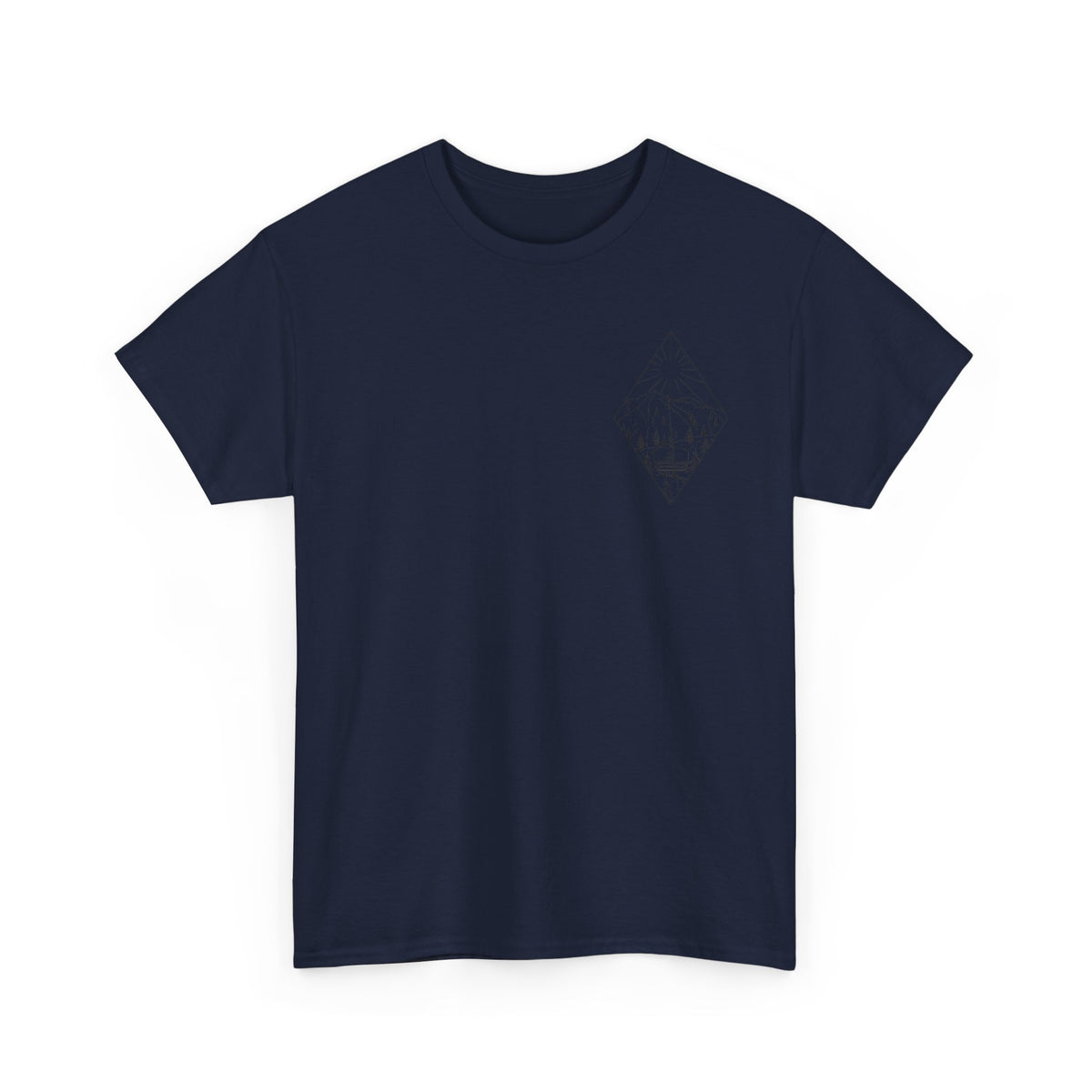 Chairlift - blk - Unisex Heavy Cotton Tee