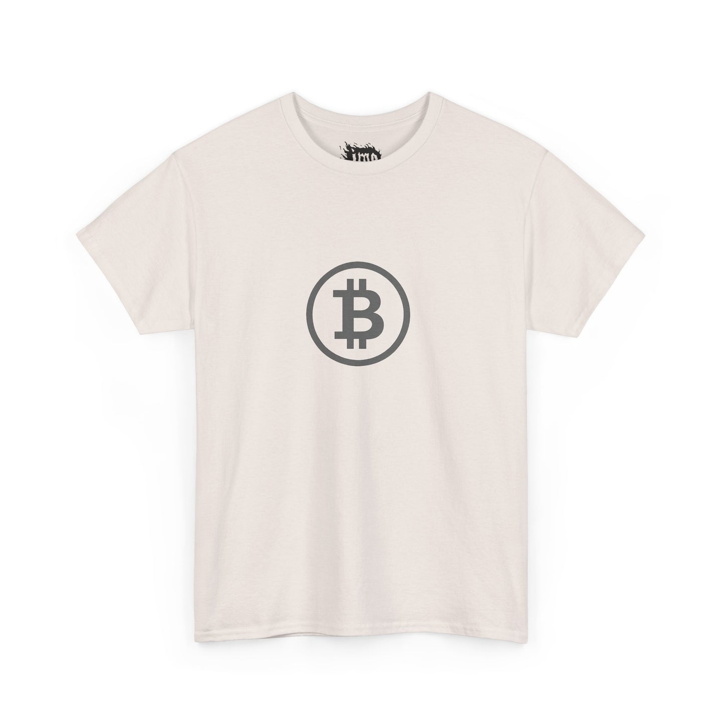 CRYPT-o-KEEPER - BTC - Unisex Heavy Cotton Tee with Minimalist Design - Perfect for Everyday Wear