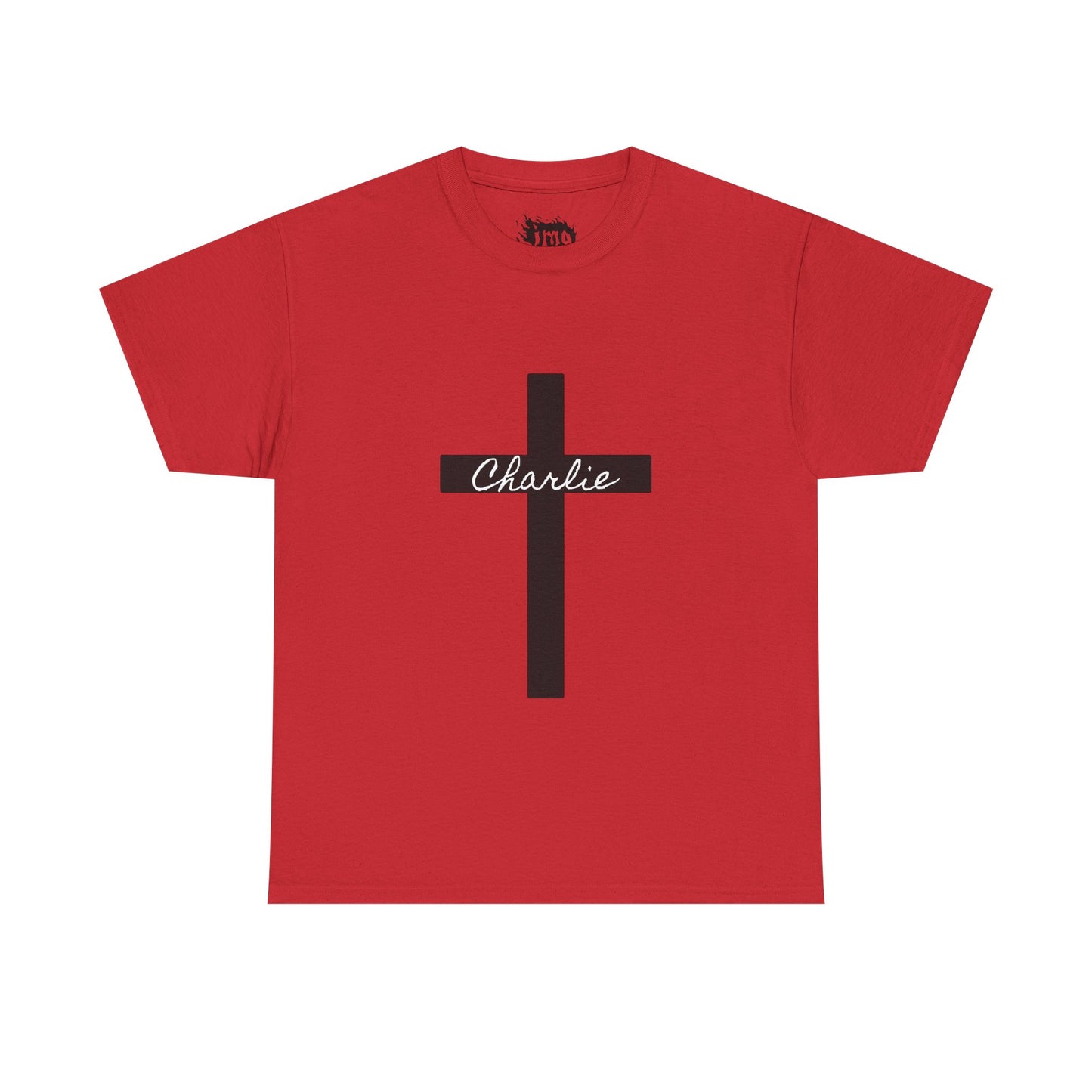 Charlie - Unisex Heavy Cotton Tee with Minimalist Design - Perfect for Everyday Wear
