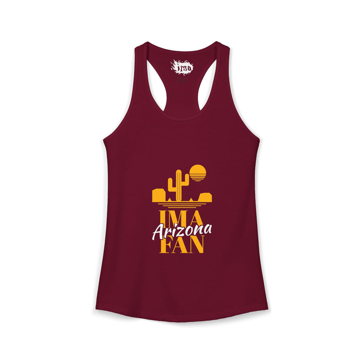 IMA Fan Arizona - Women's Racerback Tank