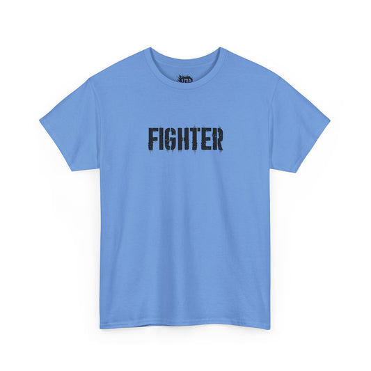 IMA Fighter – Periwinkle Stomach Cancer Awareness Text Tee