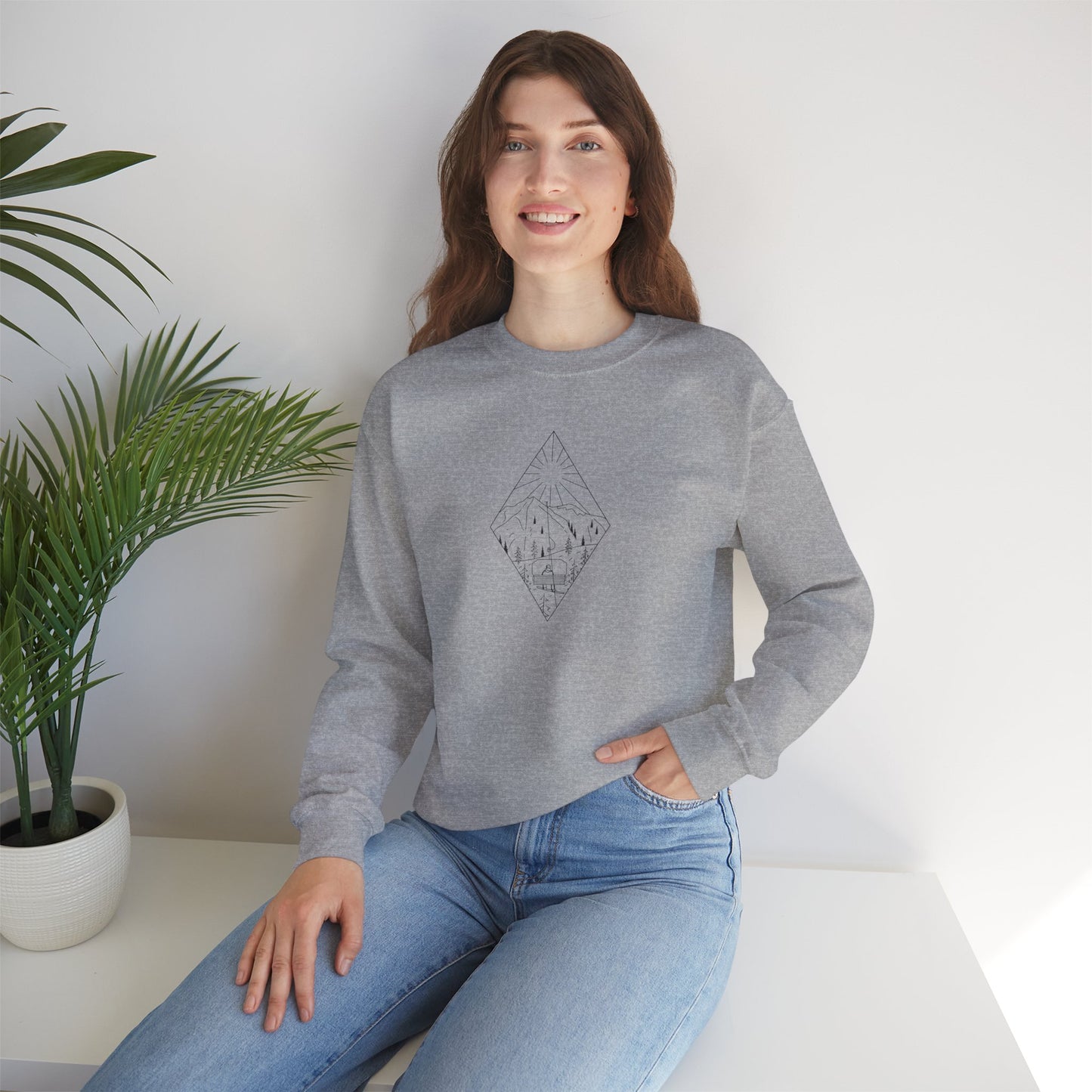 Chairlift - Unisex Heavy Blend™ Crewneck Sweatshirt