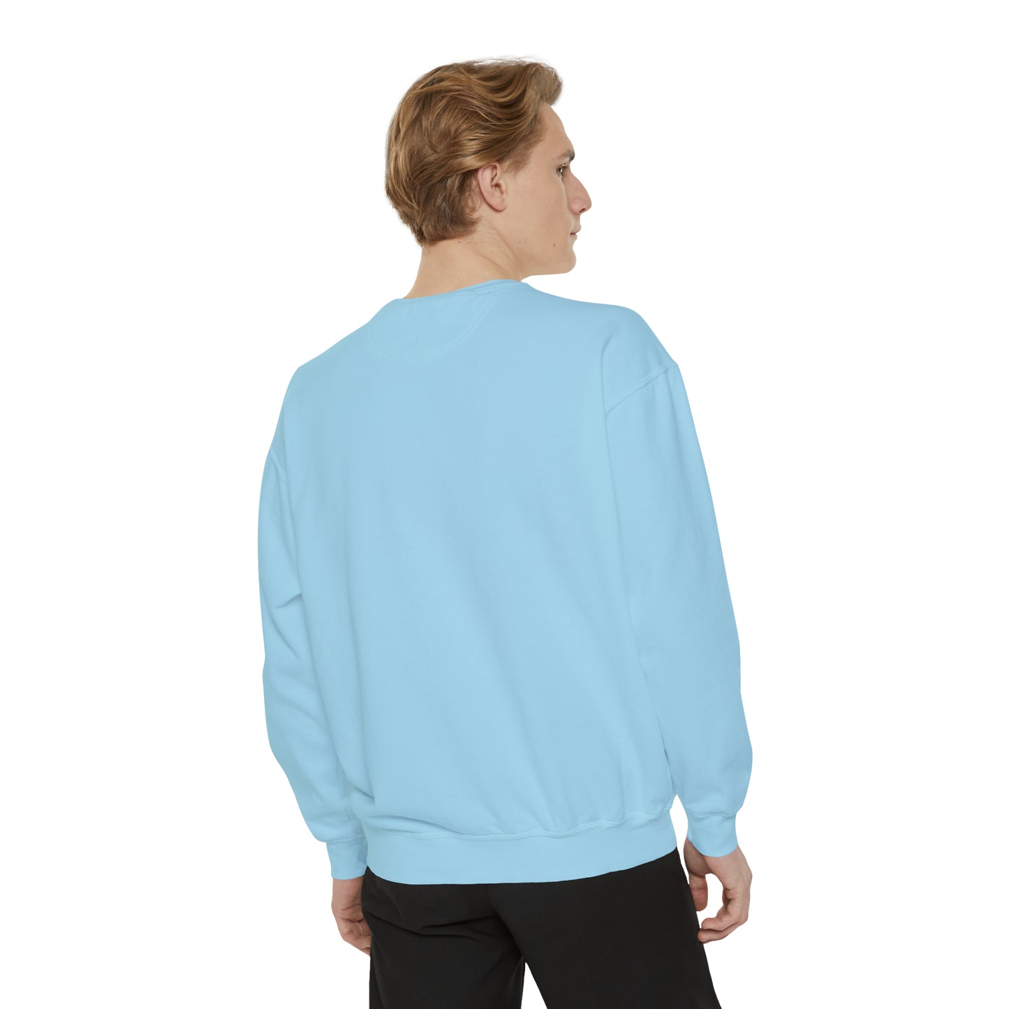 Fighter - logo - Unisex Garment-Dyed Sweatshirt