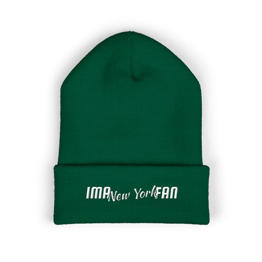 IMA Fan New York Rooftop - Embroidered Cuffed Beanie