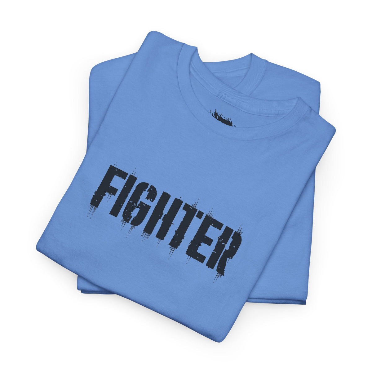 IMA Fighter – Periwinkle Stomach Cancer Awareness Text Tee