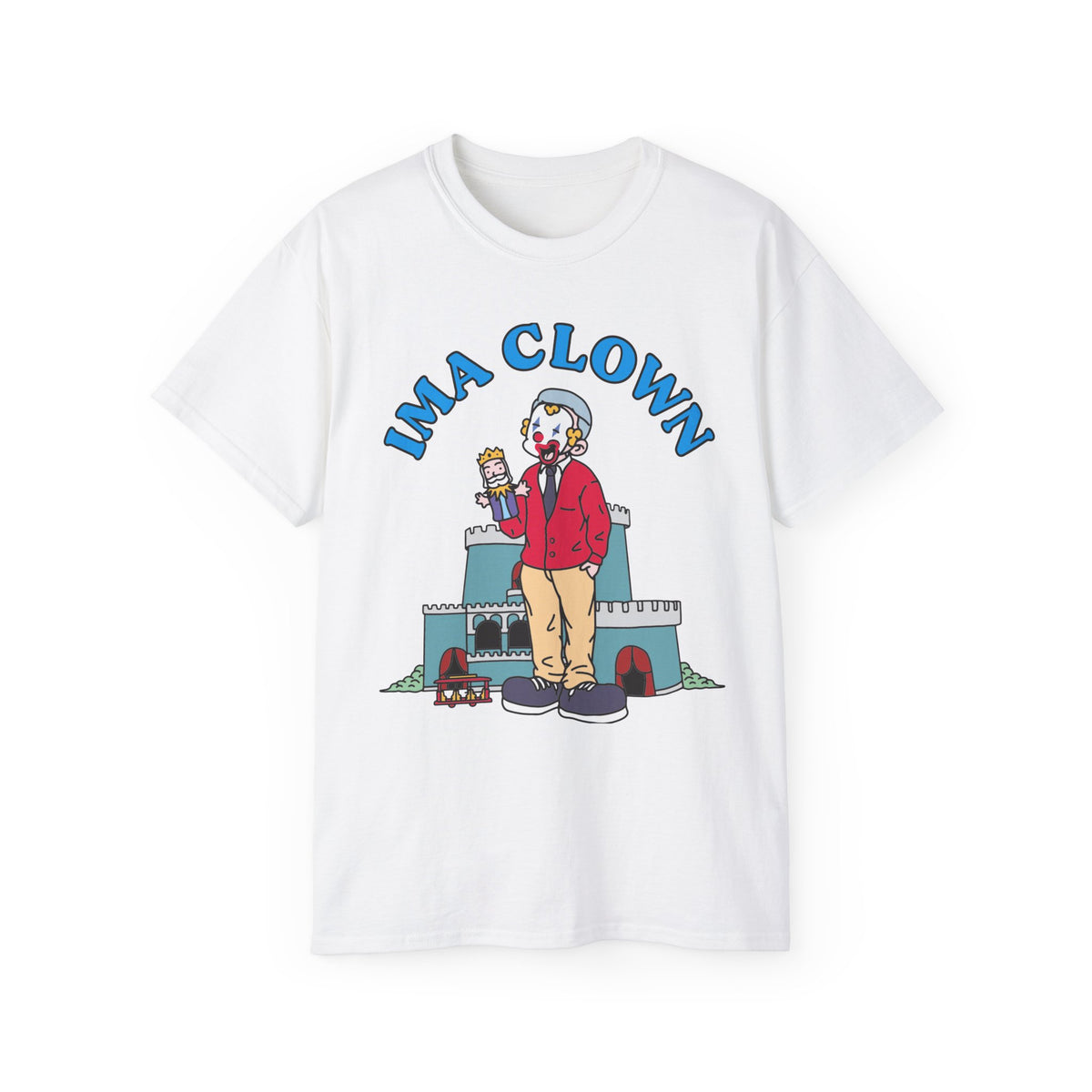 Clown - RED - Unisex Ultra Cotton Tee