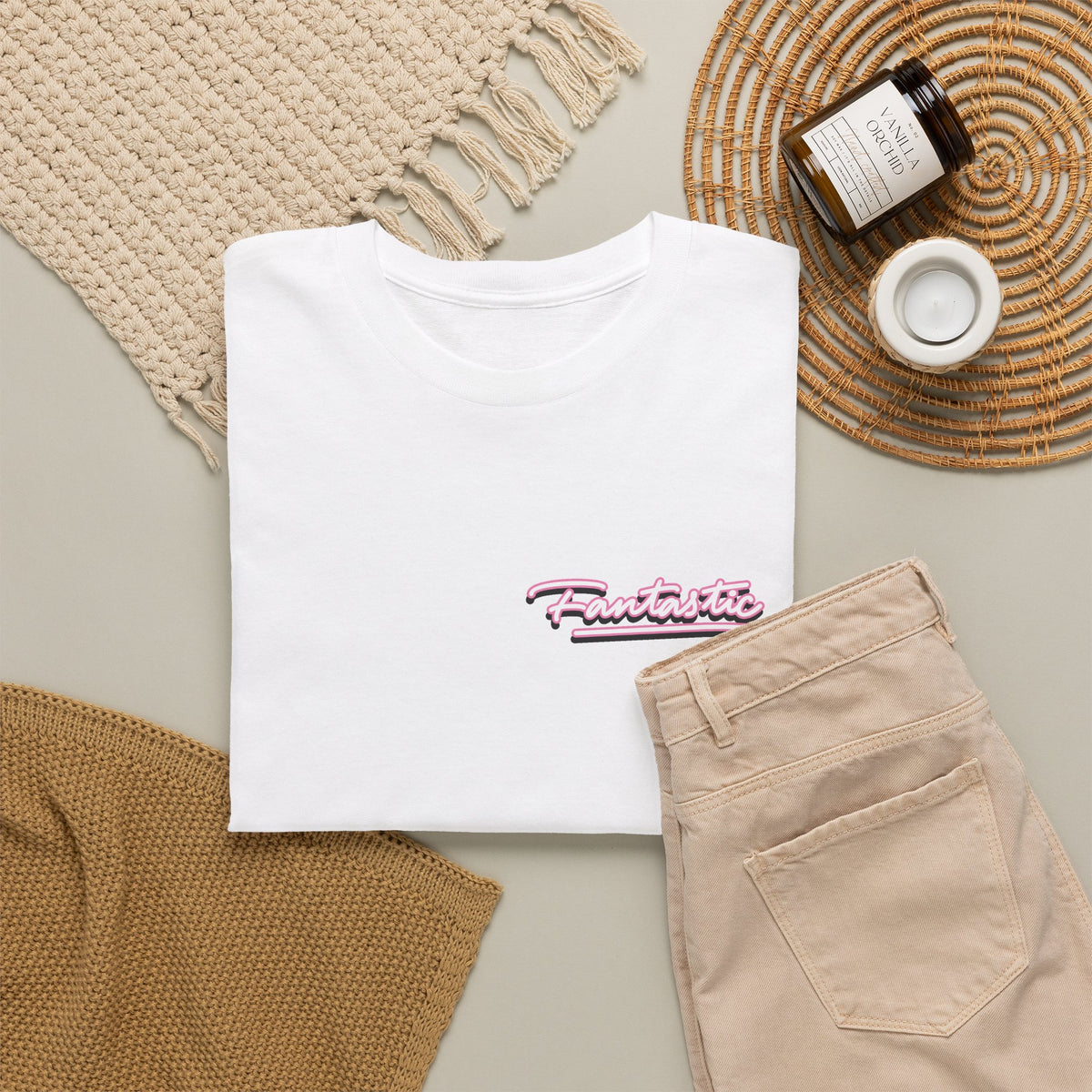 Fantastic Vice - front and back - Unisex Heavy Cotton Tee