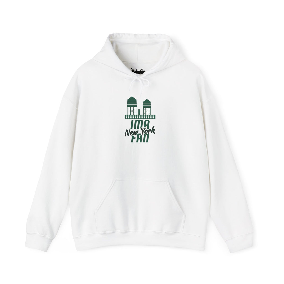 IMA Fan New York Rooftop Alt - Unisex Heavy Blend™ Hooded Sweatshirt