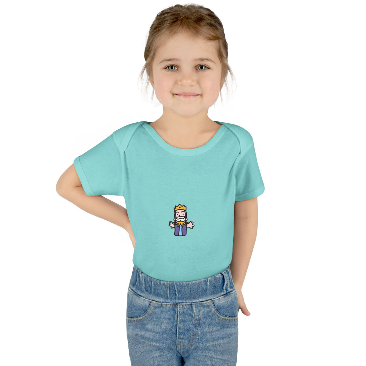 Little King - Infant Baby Rib Bodysuit