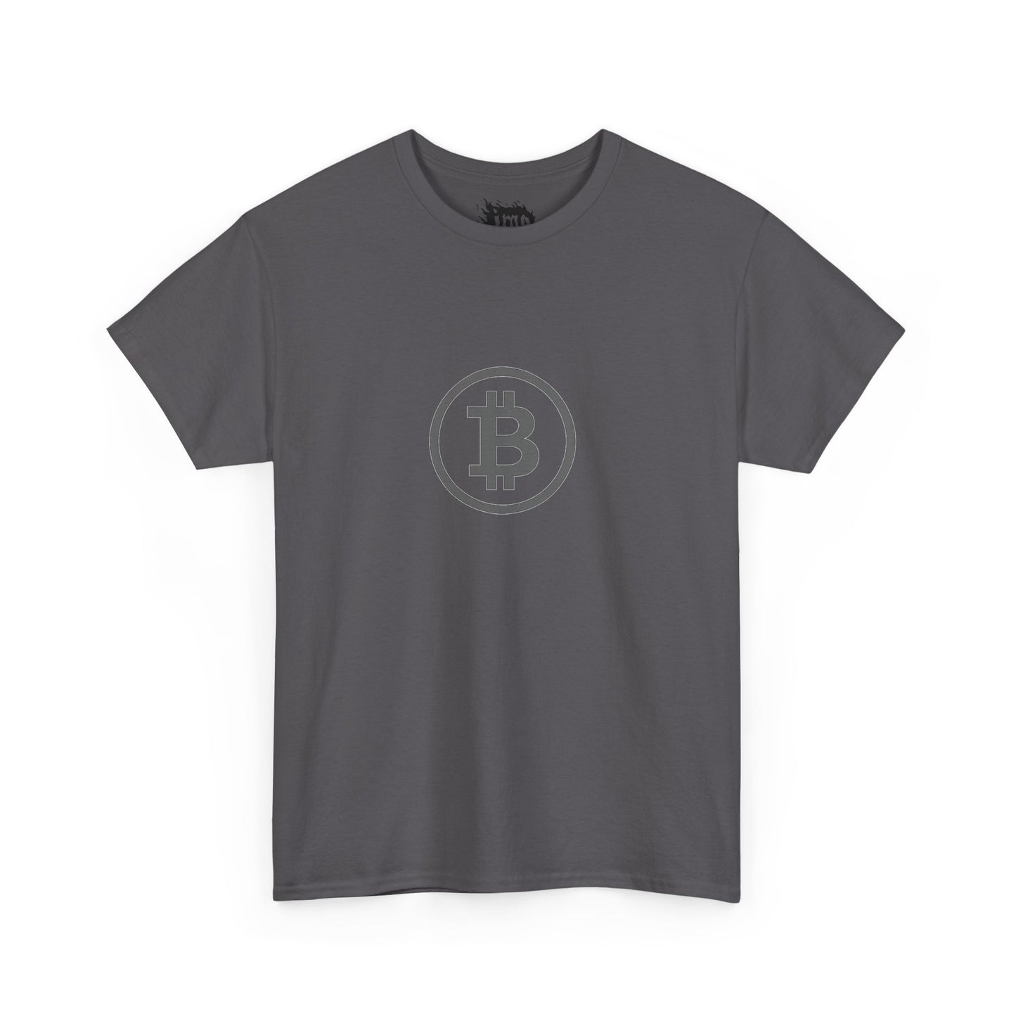 CRYPT-o-KEEPER - BTC - Unisex Heavy Cotton Tee with Minimalist Design - Perfect for Everyday Wear