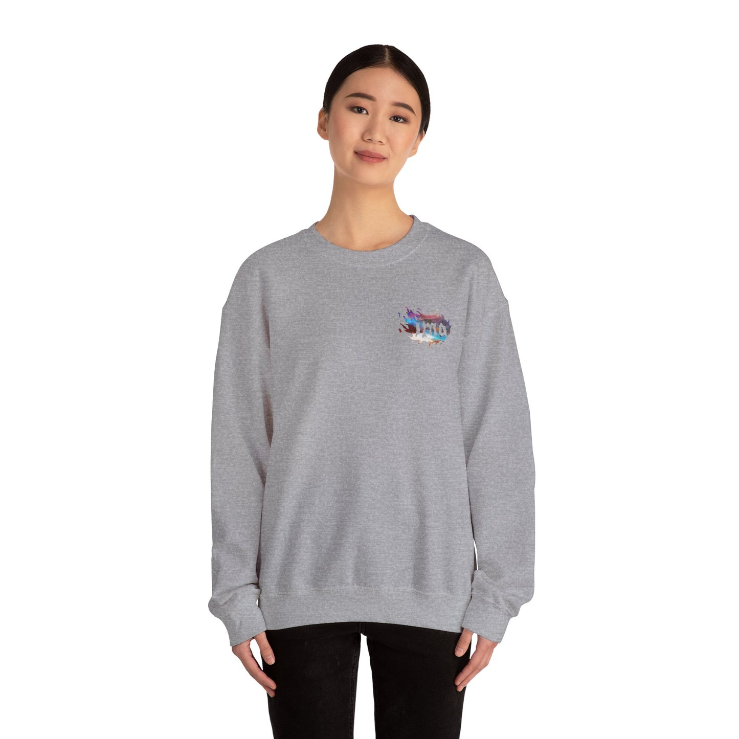 Logo - clr - Unisex Heavy Blend™ Crewneck Sweatshirt