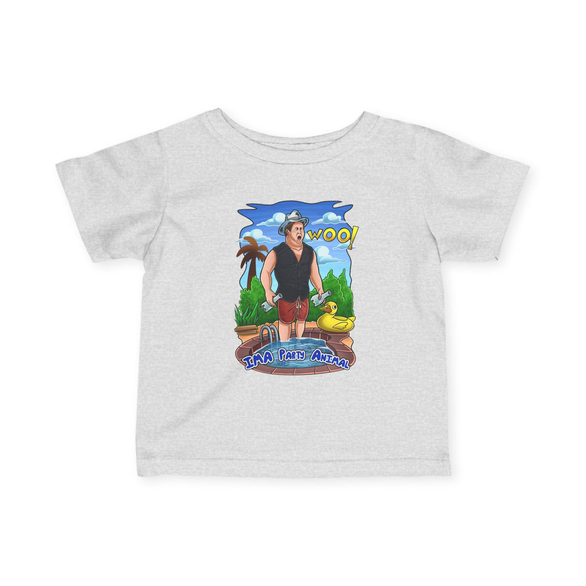 Party Animal - Infant Fine Jersey Tee