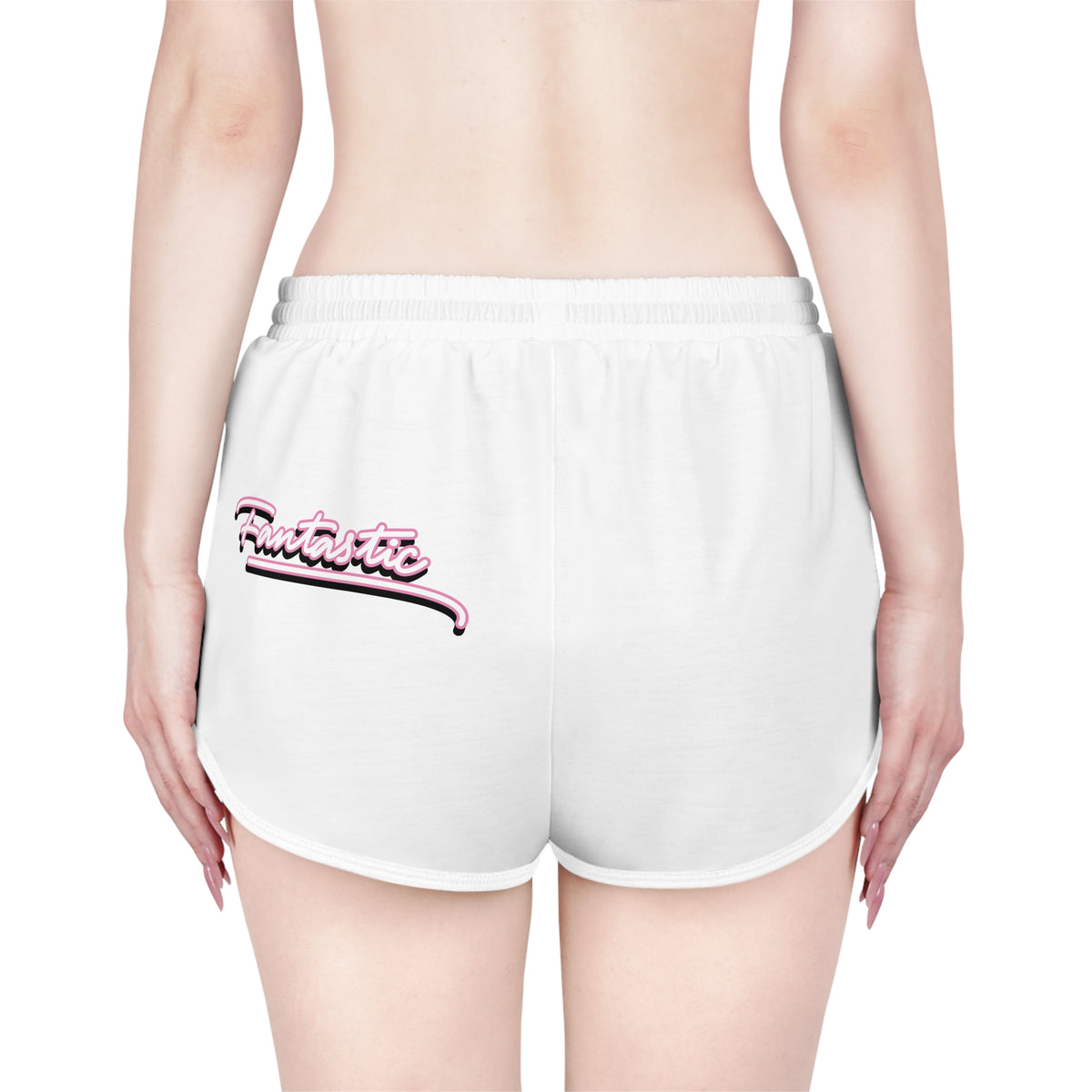 Fantastic Vice Women's Relaxed Shorts (AOP) - White