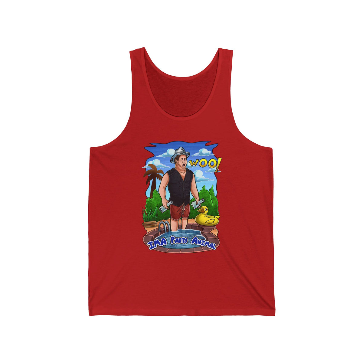 Party Animal - Unisex Jersey Tank