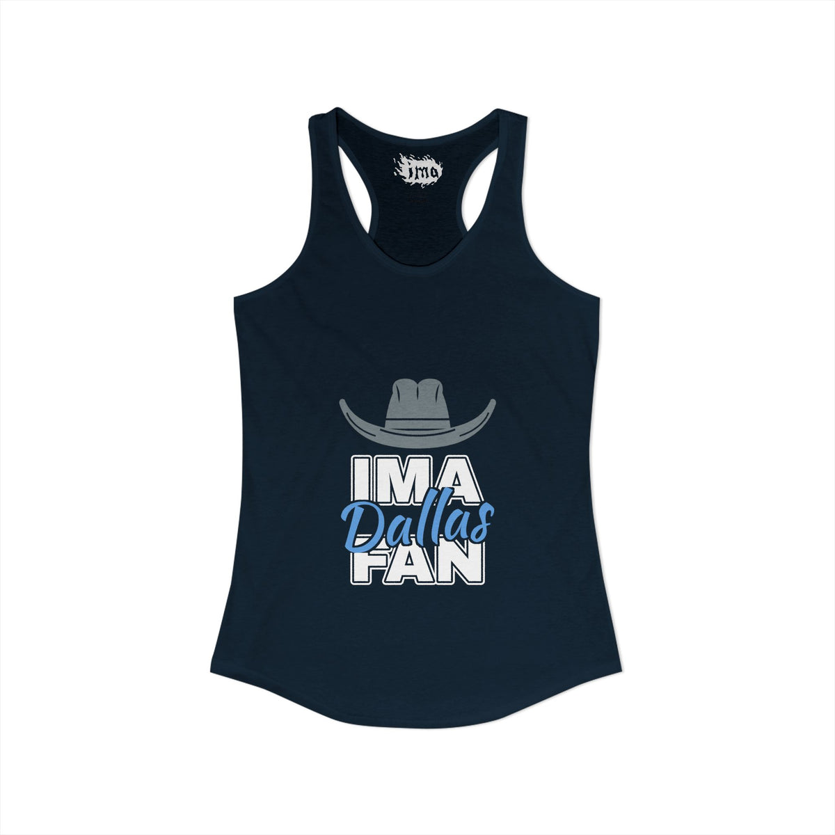 IMA Fan Dallas - Women's Racerback Tank