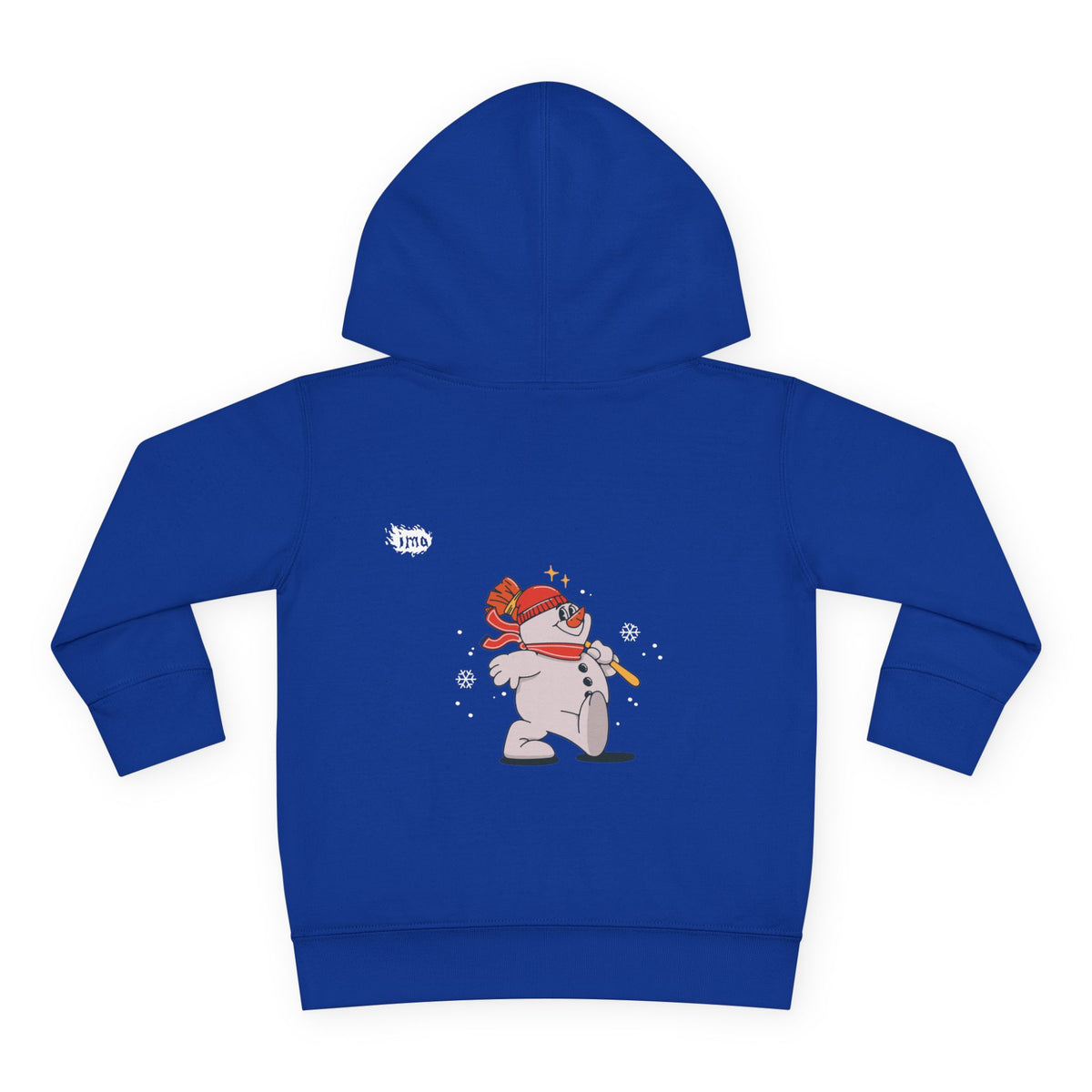 Snowman - Toddler Pullover Fleece Hoodie
