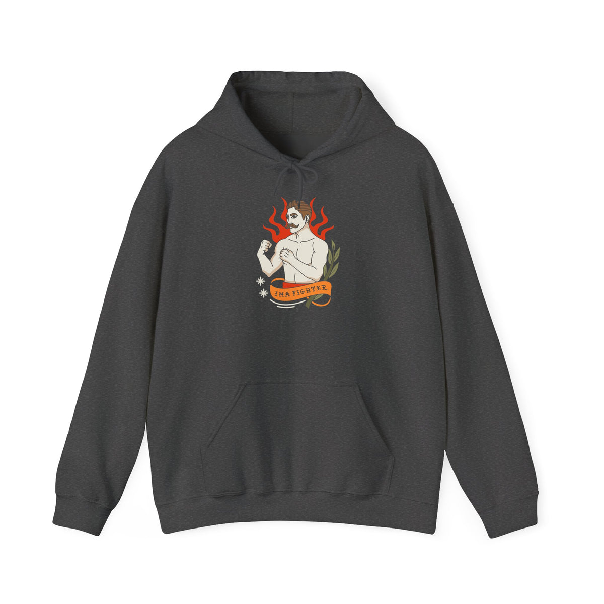 Fighter 1 - Unisex Heavy Blend™ Hooded Sweatshirt