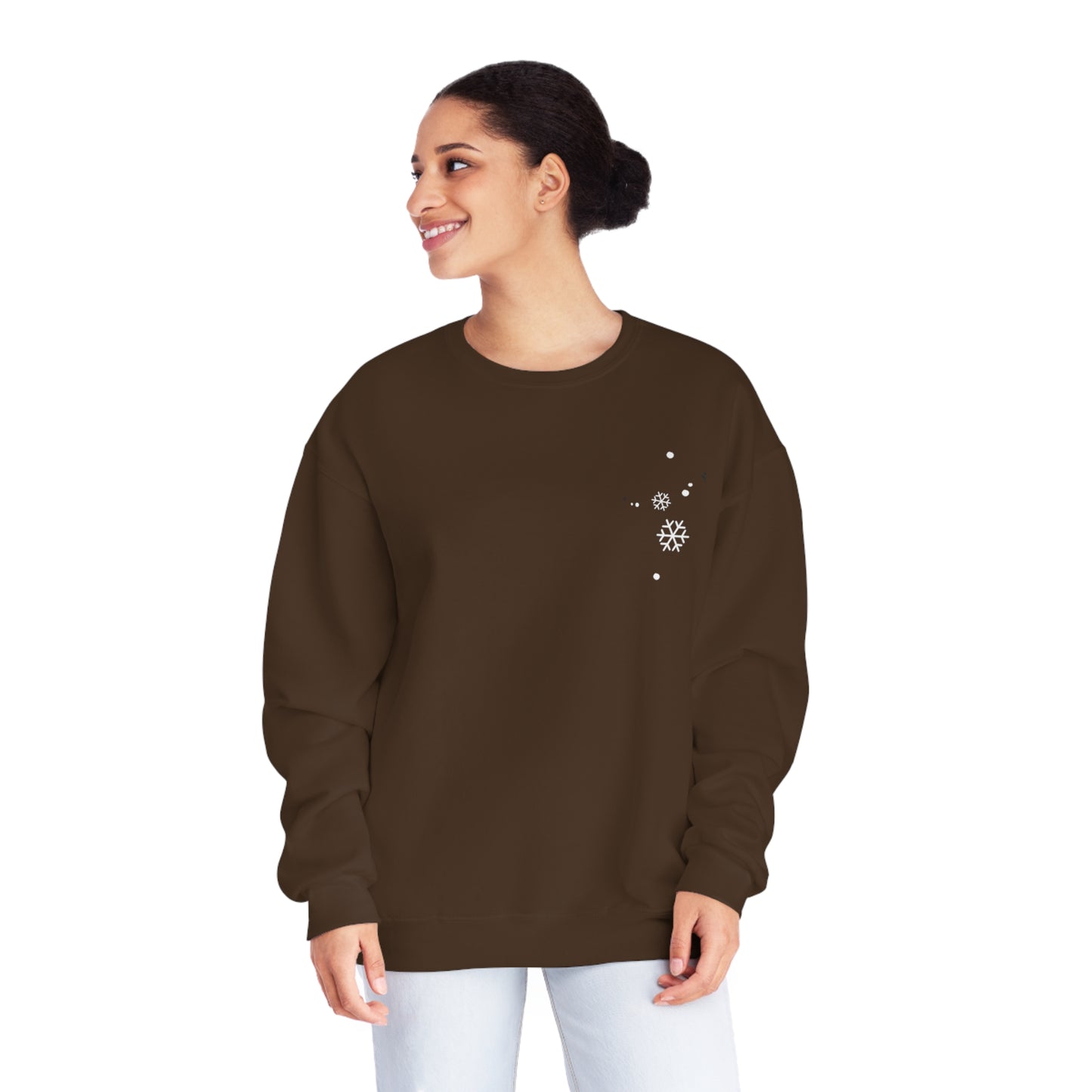 Snowman - Flakes - Unisex NuBlend® Crewneck Sweatshirt