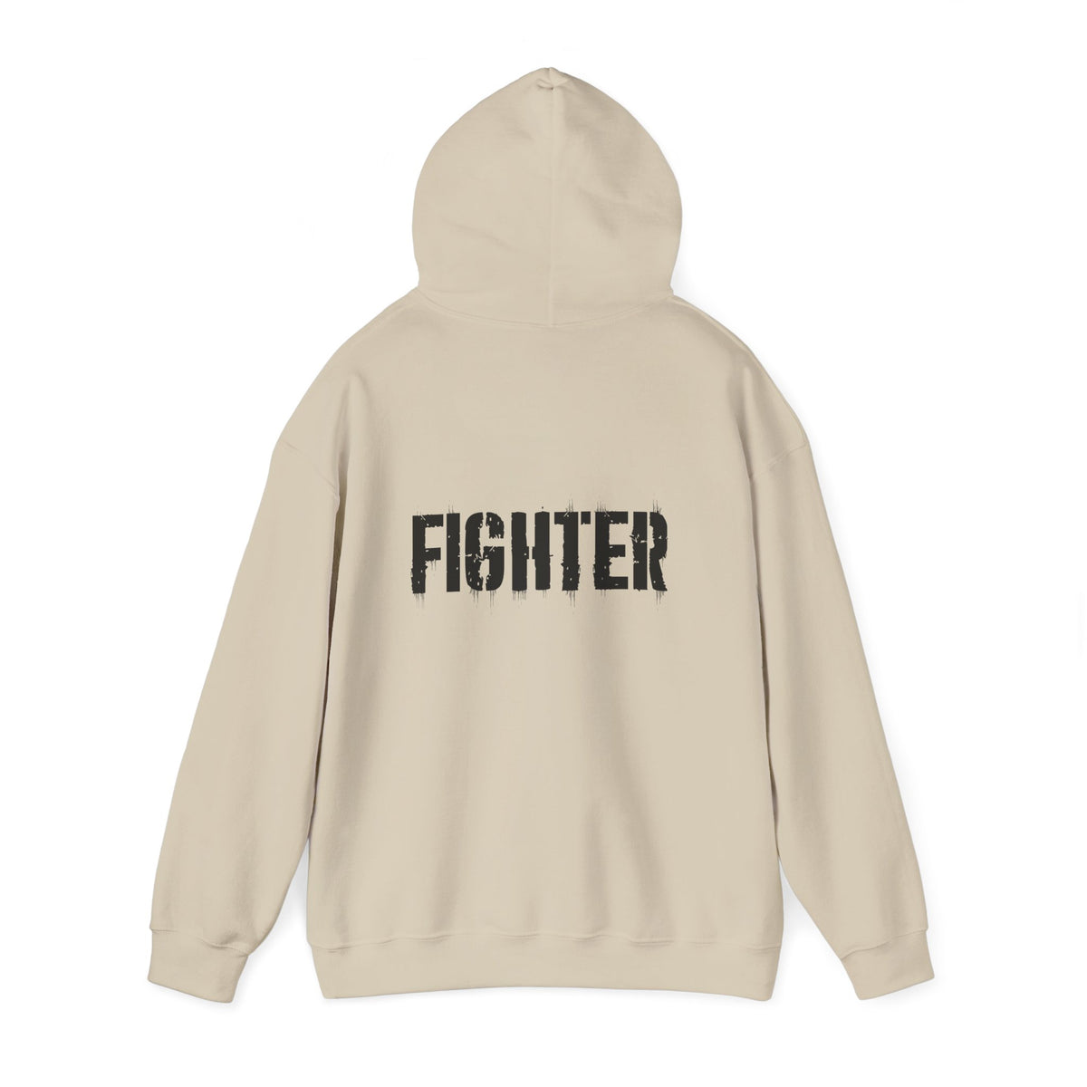 IMA Fighter – Pearl Lung Cancer Awareness Text Hoodie