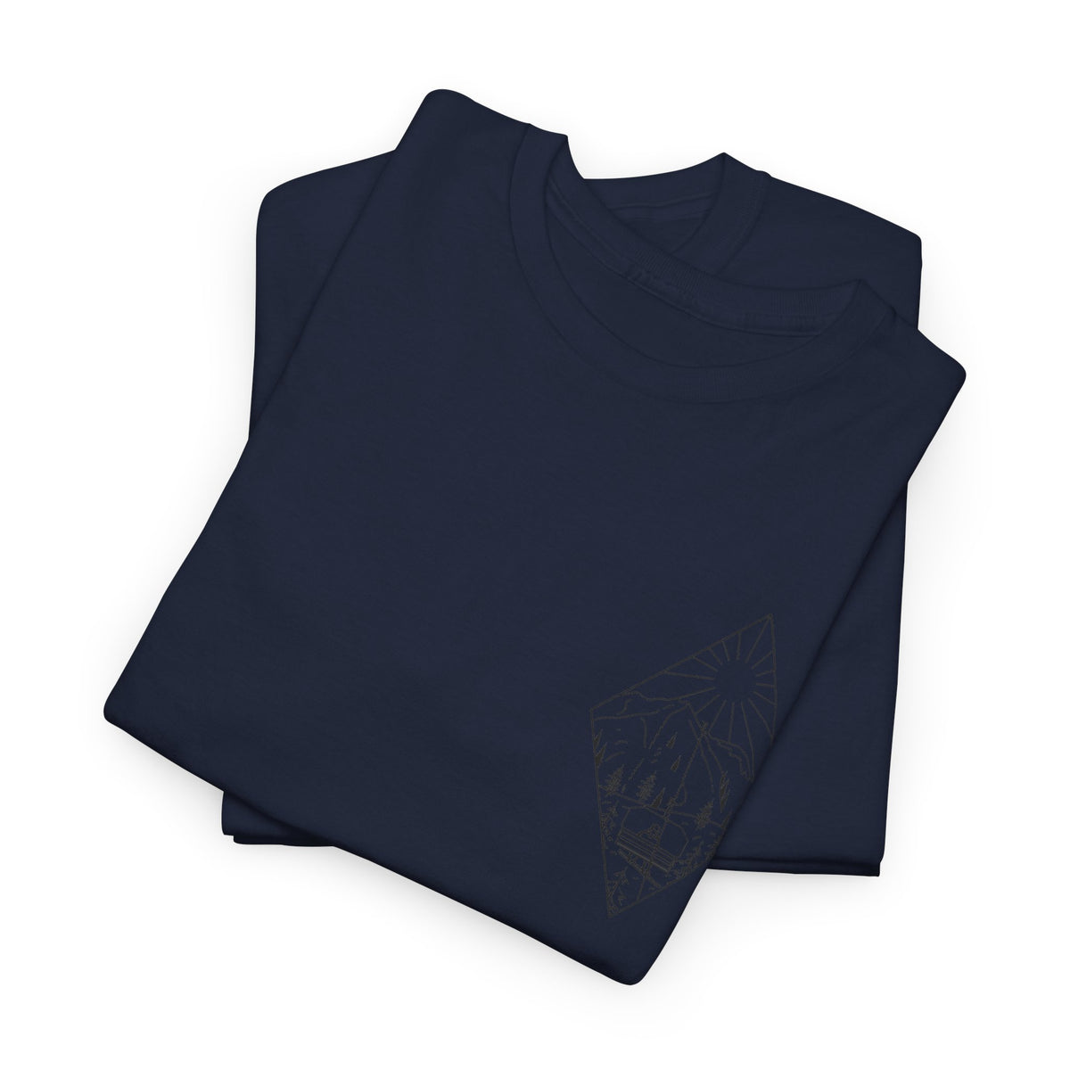 Chairlift - blk - Unisex Heavy Cotton Tee