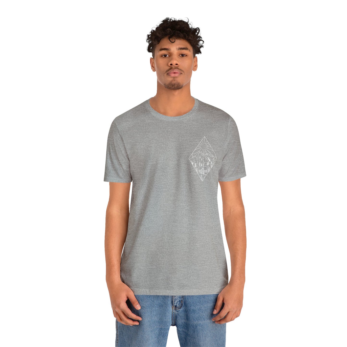 Chairlift - wht - Unisex Jersey Short Sleeve Tee