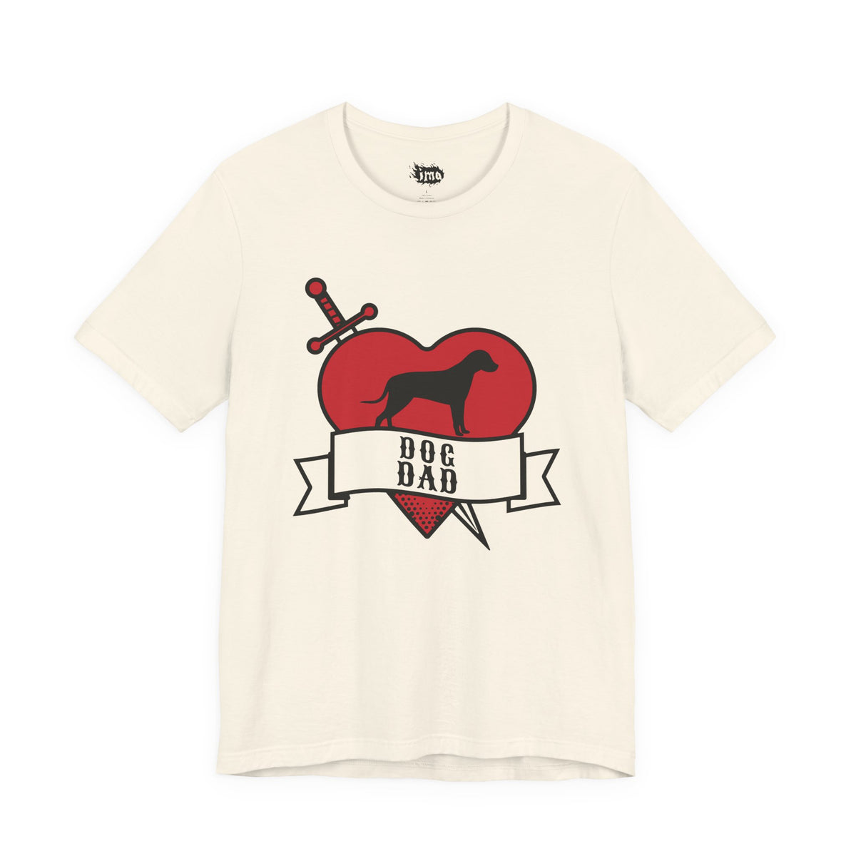 Dog Dad Tattoo Flash Tee