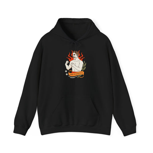 Fighter 1 - Unisex Heavy Blend™ Hooded Sweatshirt