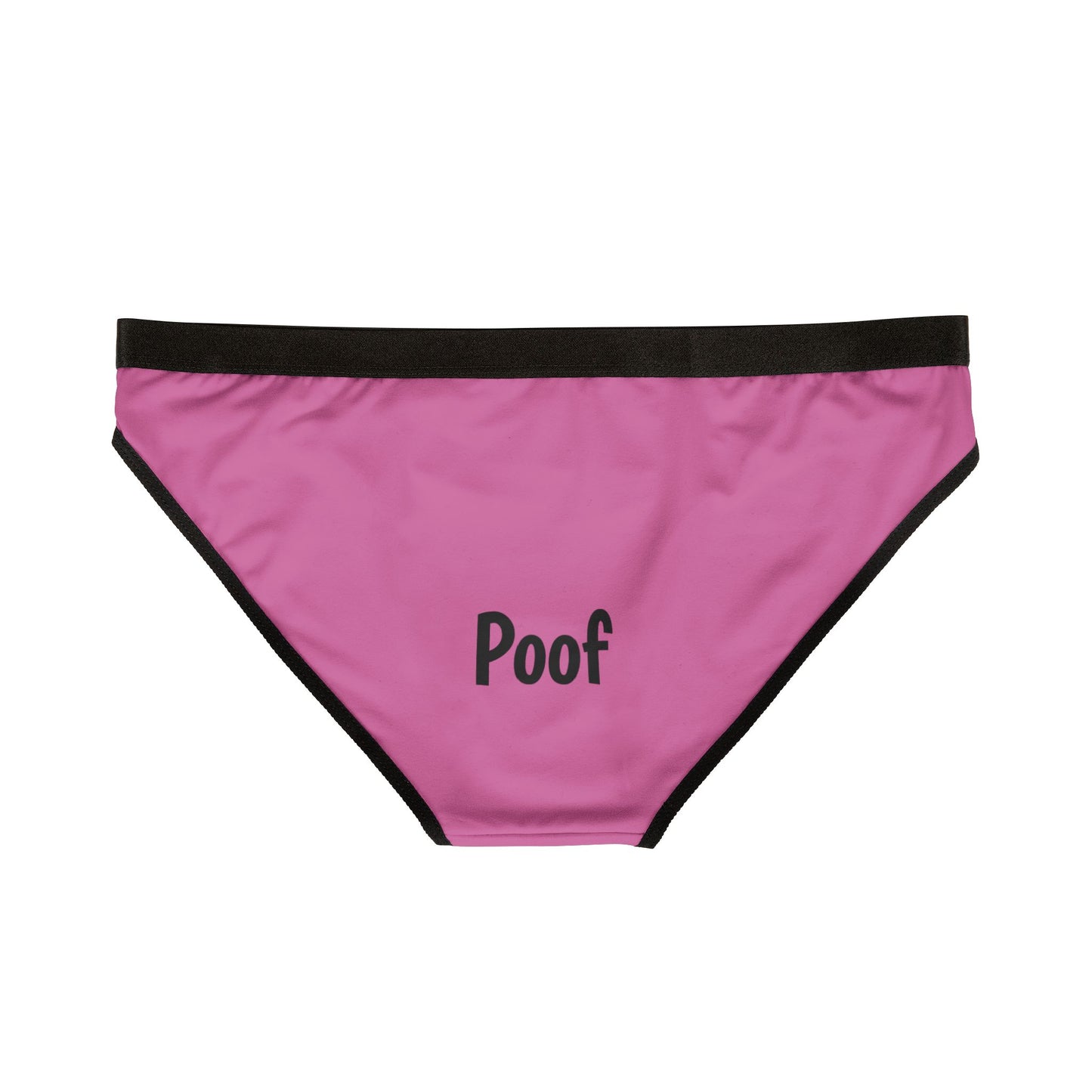 Poof - Funny Women's Underwear - Comfy Cheeky Briefs, Cute Panties for Every Day, Gifts for Her, Sassy Lingerie, Fun Undergarments