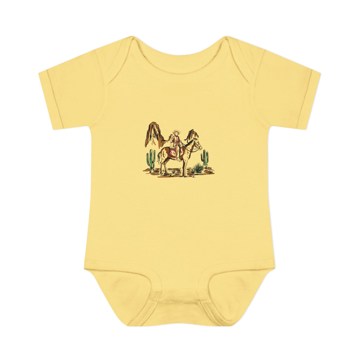 Cowboy - Infant Baby Rib Bodysuit