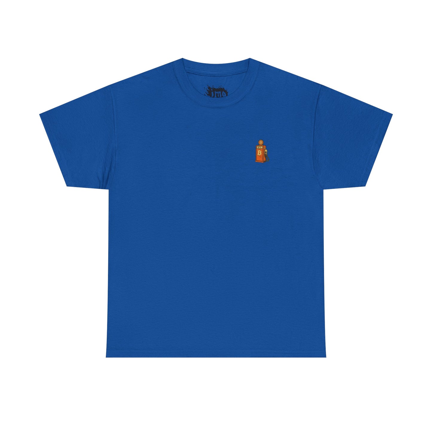 Bitcoin - Gas - Unisex Heavy Cotton Tee with Minimalist Design - Perfect for Everyday Wear