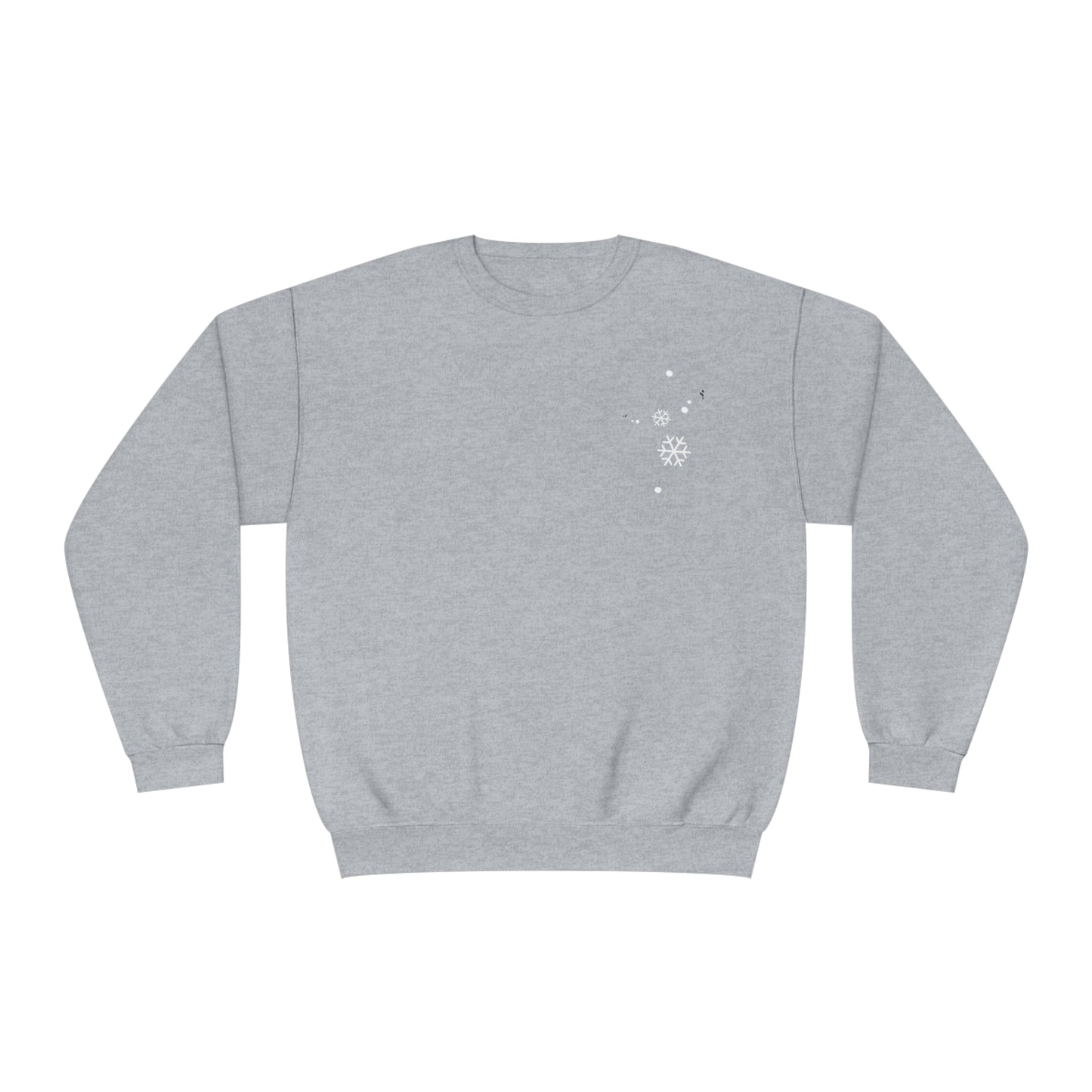 Snowman - Flakes - Unisex NuBlend® Crewneck Sweatshirt