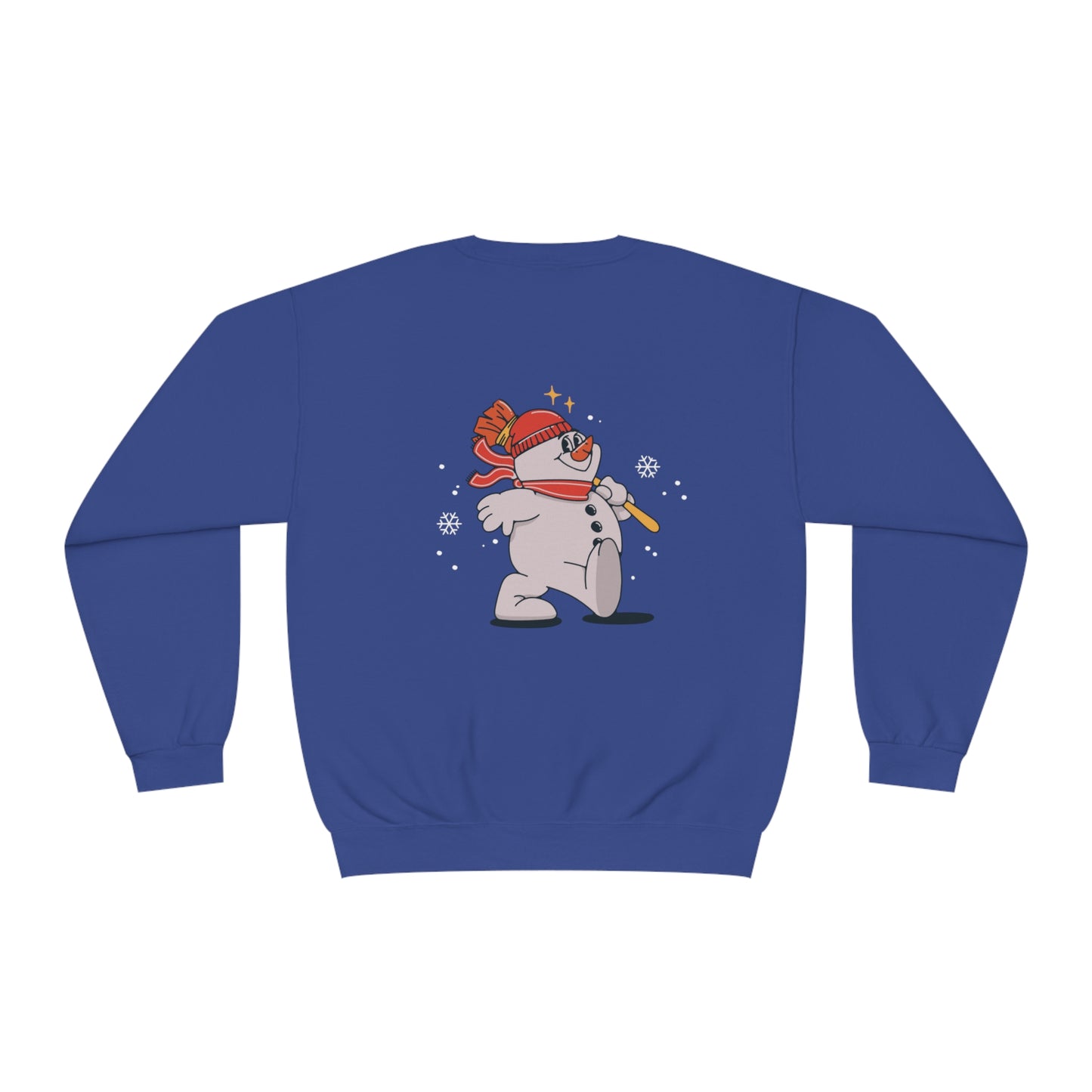 Snowman - head - Unisex NuBlend® Crewneck Sweatshirt