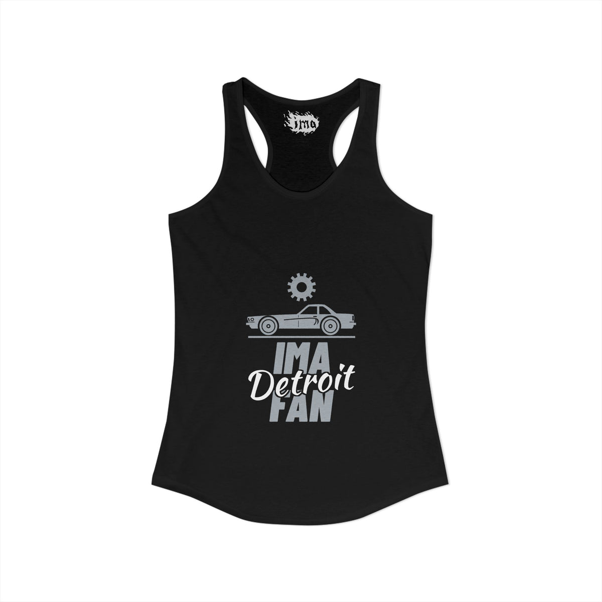 IMA Fan Detroit - Women's Racerback Tank