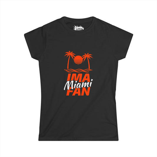 IMA Fan Miami - Women's Softstyle Tee