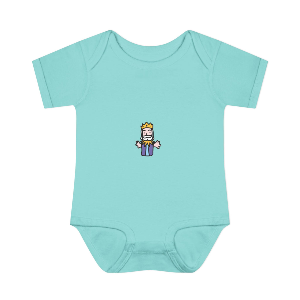 Little King - Infant Baby Rib Bodysuit