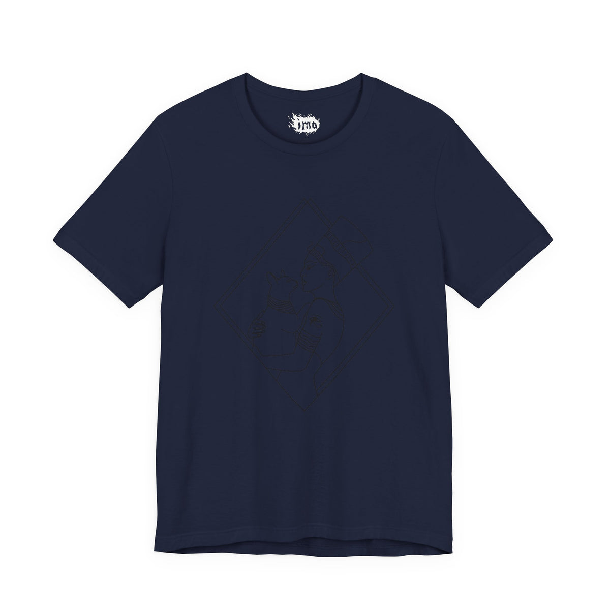 Egyptian Queen - blk - Unisex Jersey Short Sleeve Tee