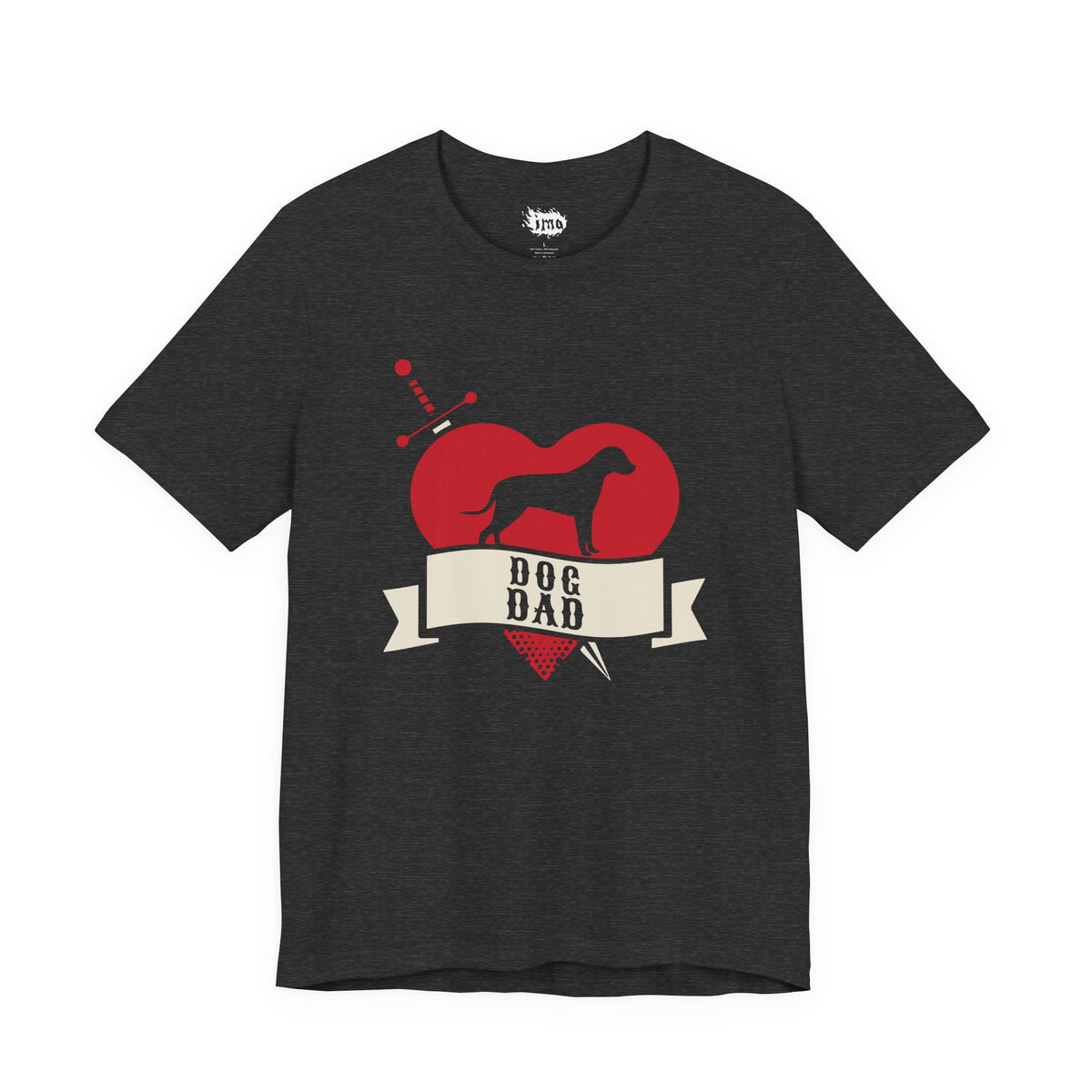Dog Dad Tattoo Flash Tee