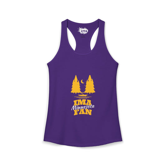 IMA Fan Minnesota - Women's Racerback Tank