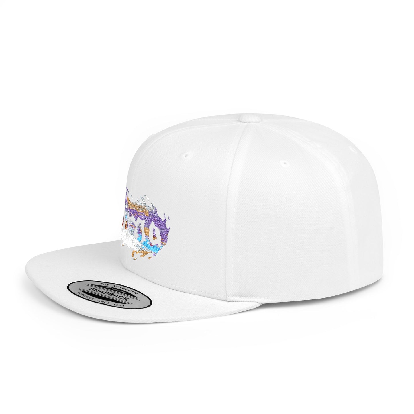 Logo - clr - Flat Bill Snapback Cap | Trendy Hat for Outdoor Adventures, Western Events, Country Music Festivals, Everyday Style, Casual Wear