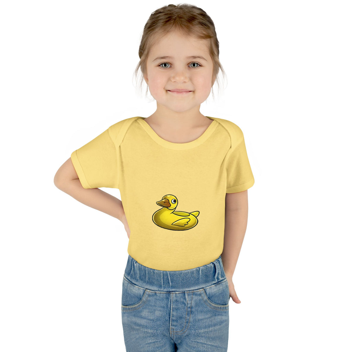 Duck - Infant Baby Rib Bodysuit