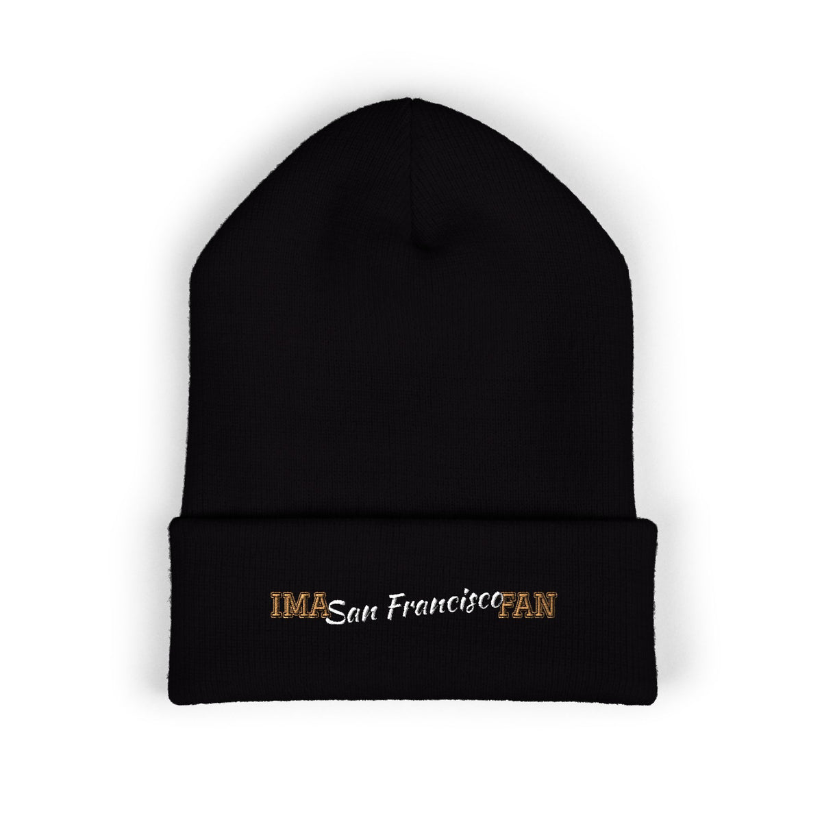 IMA Fan San Francisco - Embroidered Cuffed Beanie
