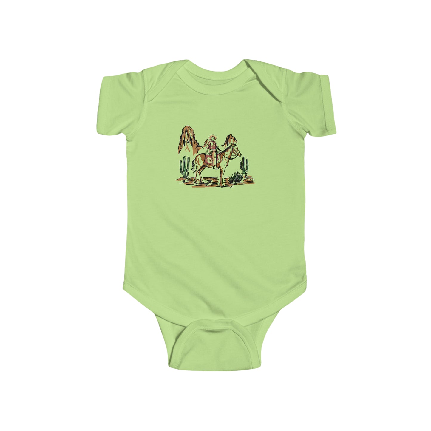 Cowboy - Infant Fine Jersey Bodysuit