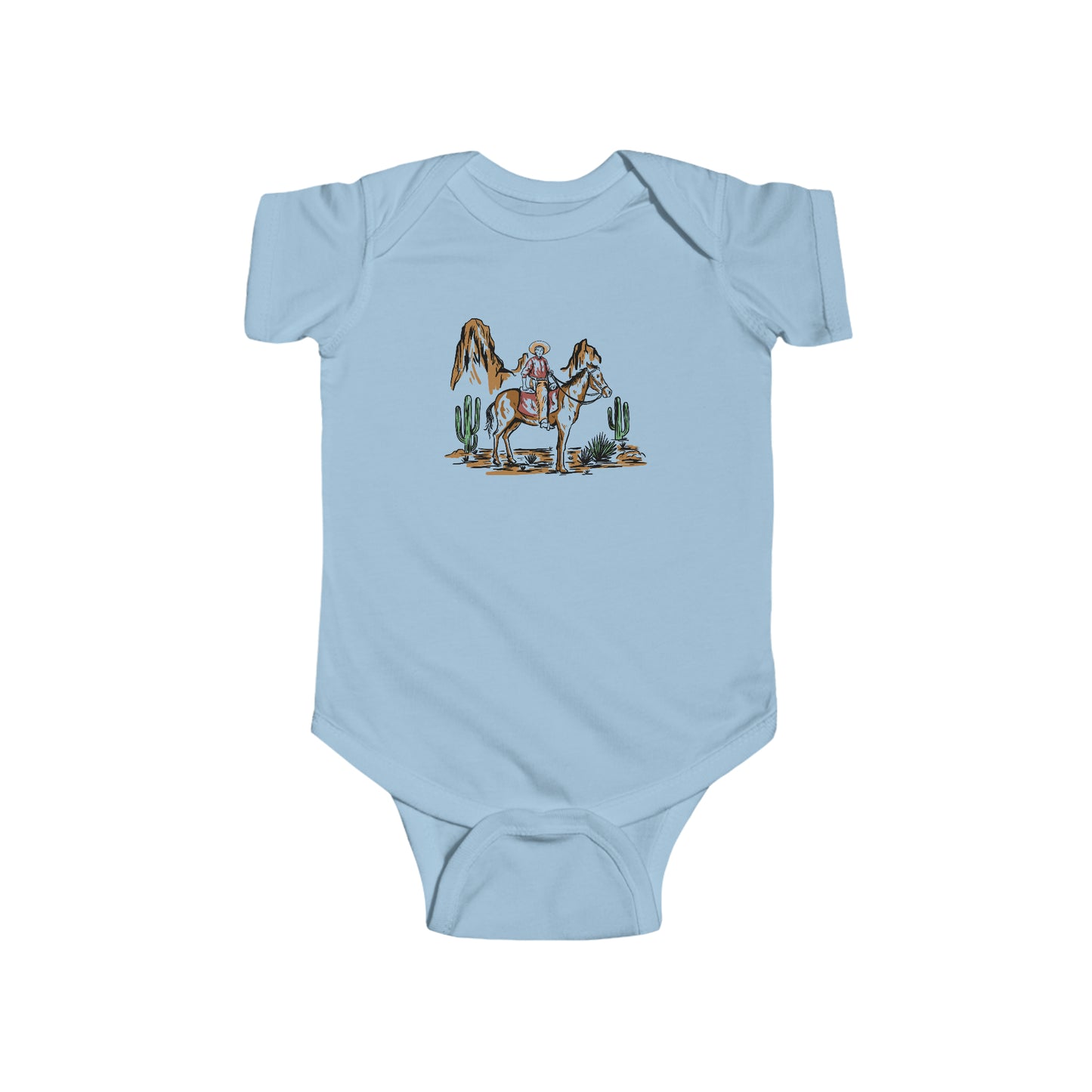 Cowboy - Infant Fine Jersey Bodysuit