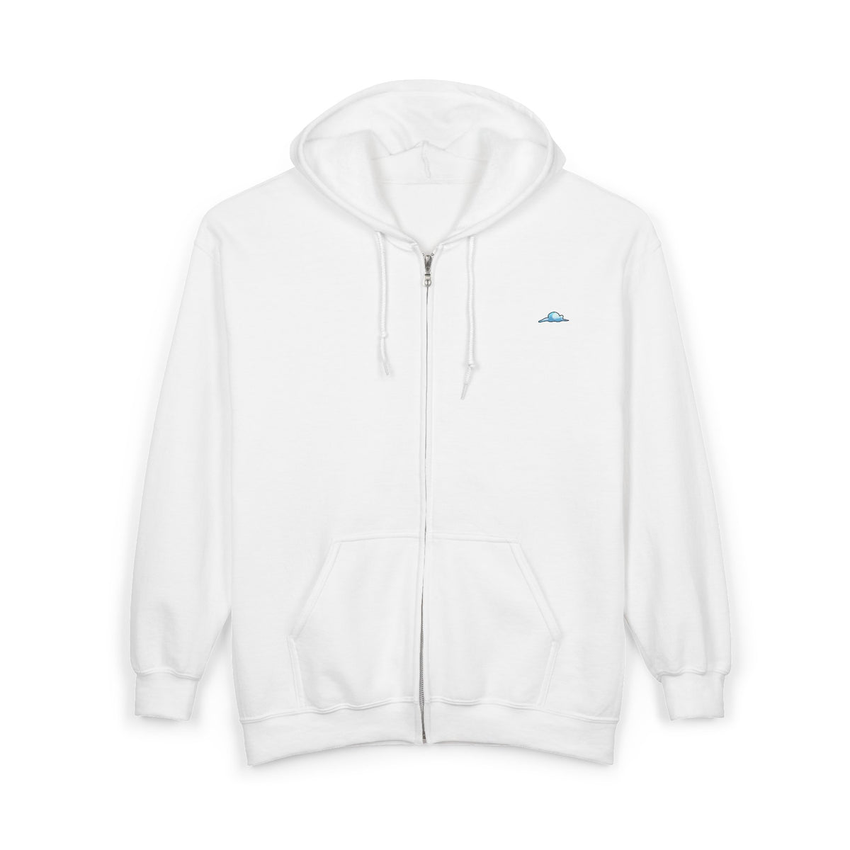 Cloud - blk - Unisex Heavy Blend™ Full Zip Hooded Sweatshirt
