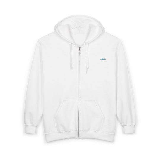 Cloud - blk - Unisex Heavy Blend™ Full Zip Hooded Sweatshirt